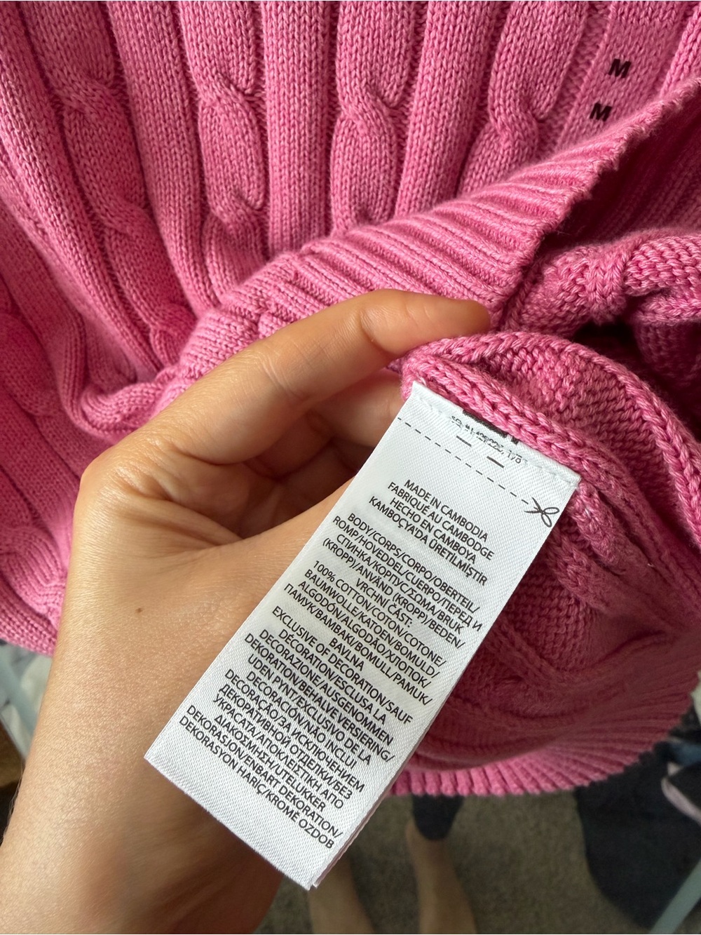 Ralph Lauren Cable-Knit Crewneck Sweater - Picture 3 of 3